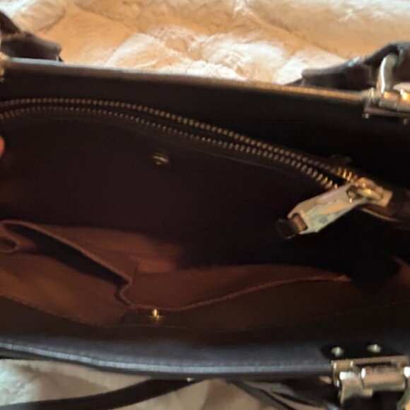 Preowned Leopard Print Coach Purse - Picture 5 of 8